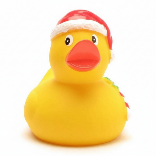 Canard Noël avec canne à sucre