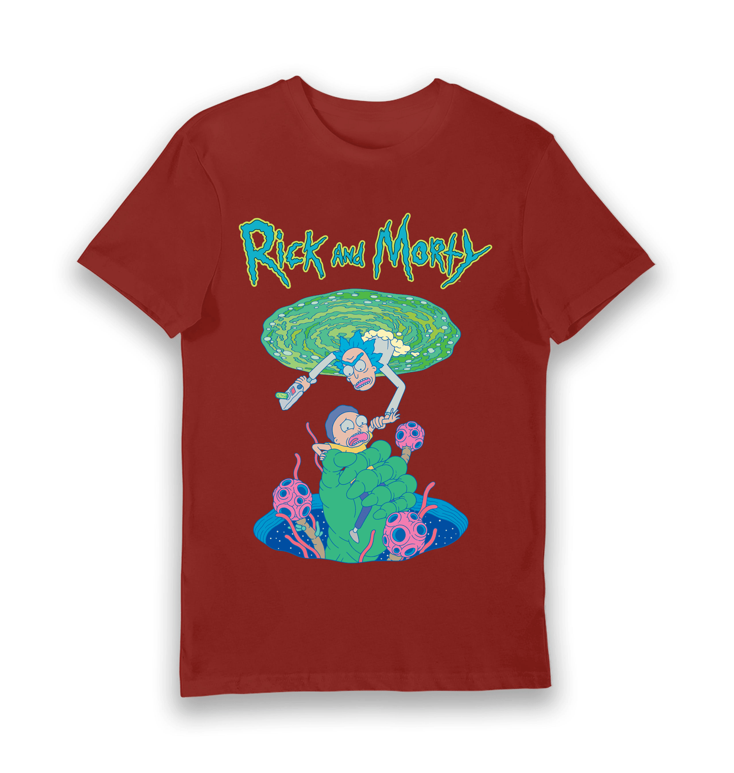 T-shirt Rick and Morty portail