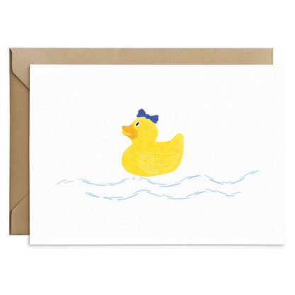Carte de Vœux Mlle Canard