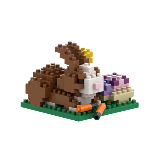 Carte postale BRIXIES Lapin de Pâques