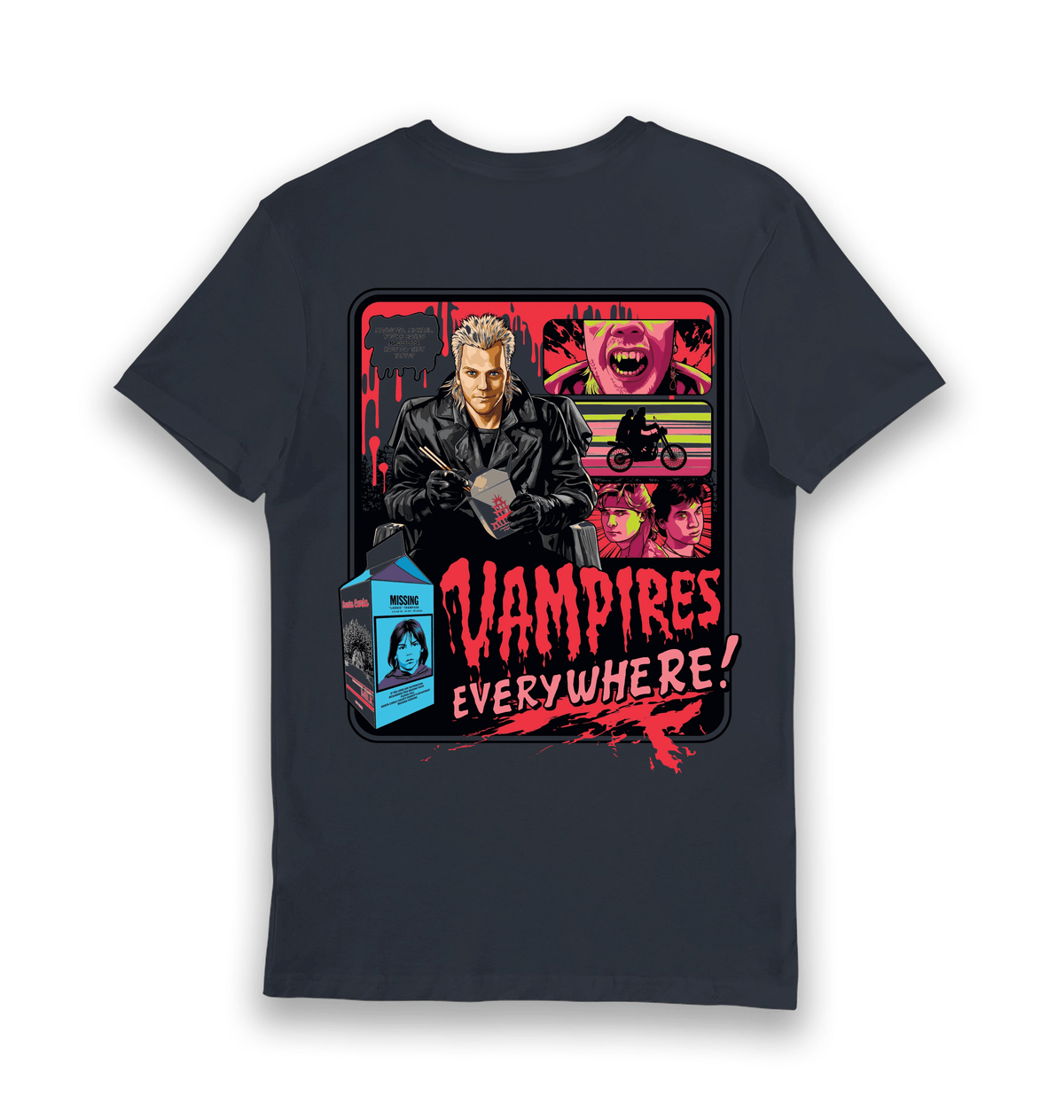 T-shirt adulte The Lost Boys David Vampires Everywhere recto-verso