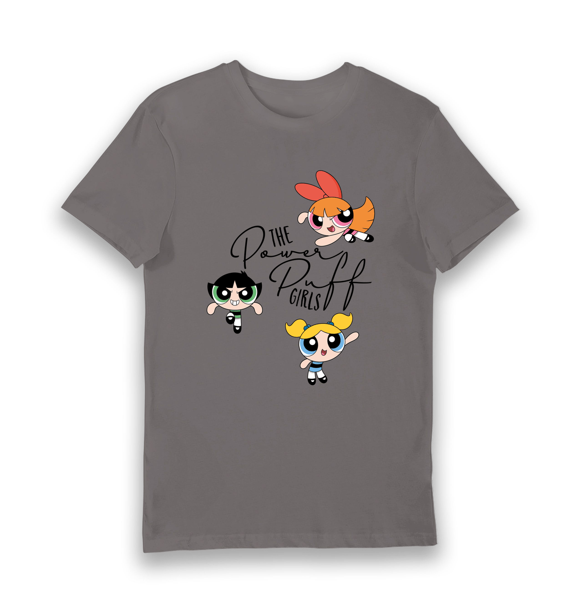 T-shirt adulte Powerpuff Girls multi-personnages