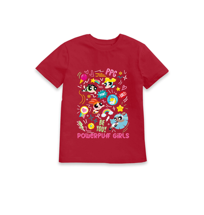 T-shirt enfant Powerpuff Girls icon artwork