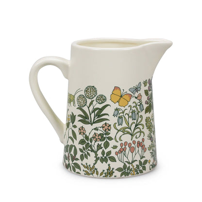 Voysey keramische kan, Botanische tuin, Fauna en Flora