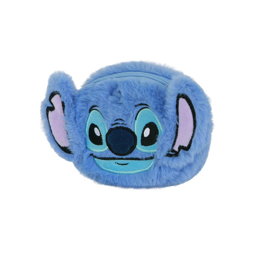 Pluche portemonneetje in pilvorm van Disney Lilo en Stitch - Stitch gezicht