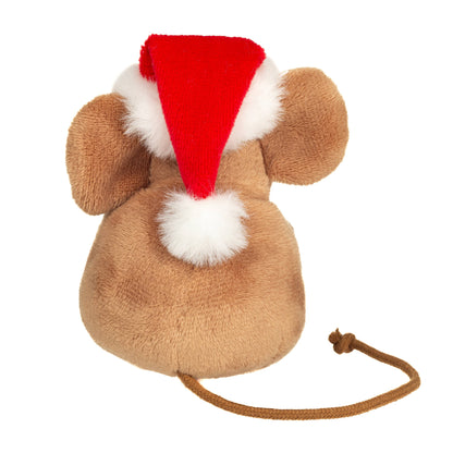 Christmas Mouse Plush with Christmas Tree
