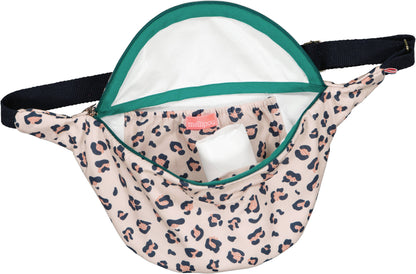 Sac banane à langer - All over Léopard