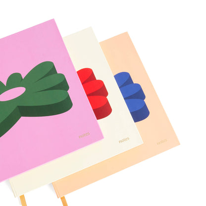 Carnet Rouge Marguerite Helio Ferretti Vue 2