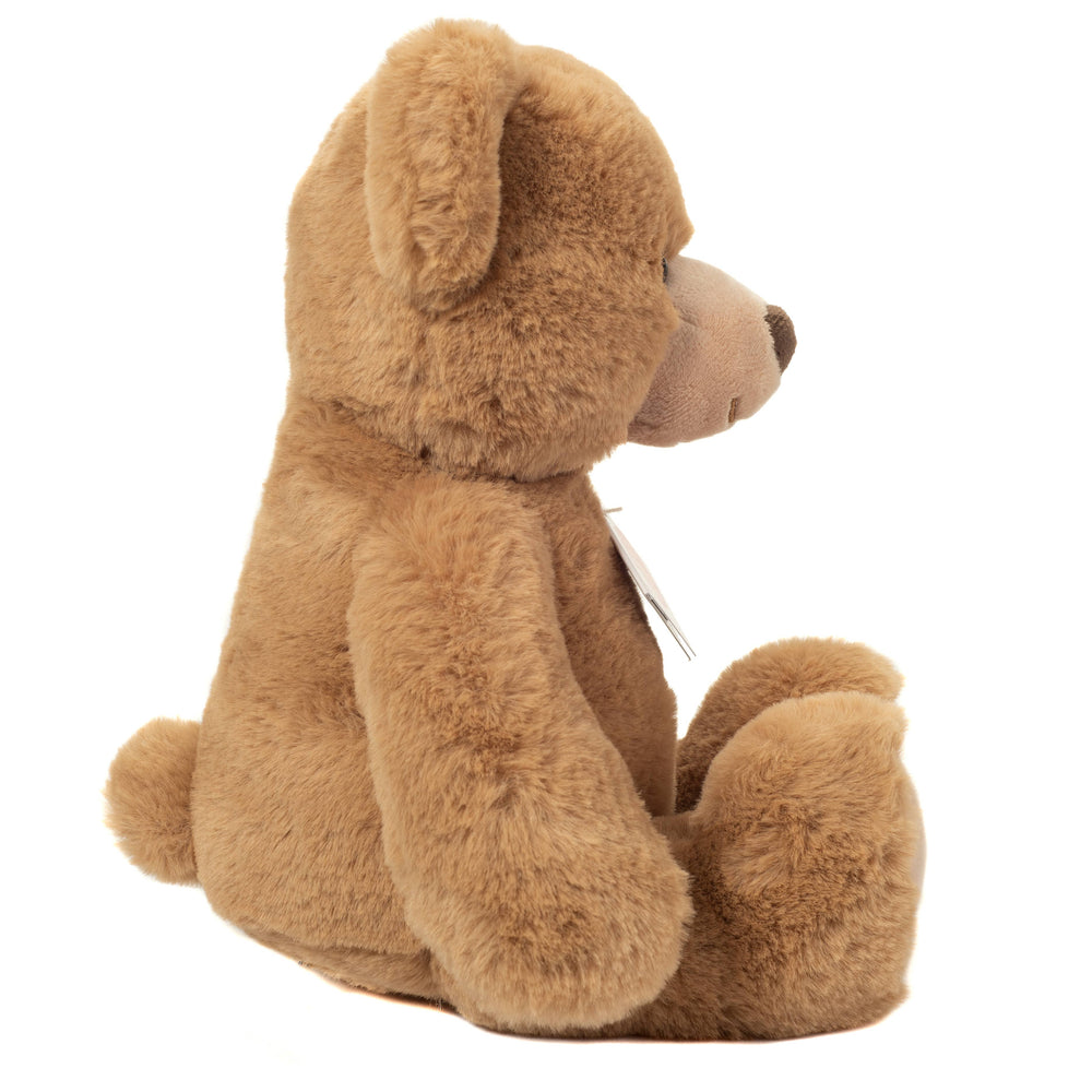 Peluche Ours Caramel – 33 cm