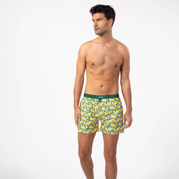 Caleçon en Coton 100% Biologique - Citrus