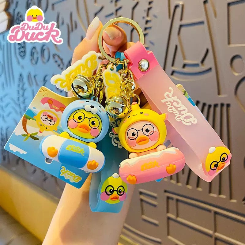 Porte Clés Canard Poisson