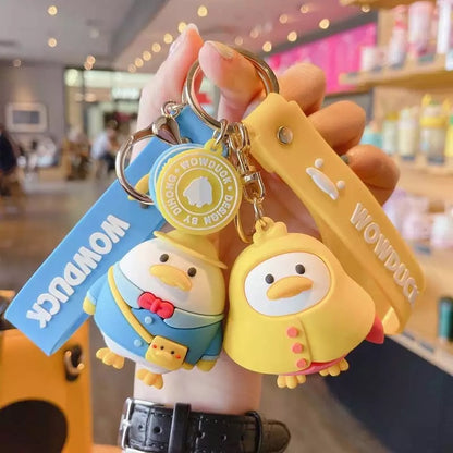 Porte Clés Canard Écolier