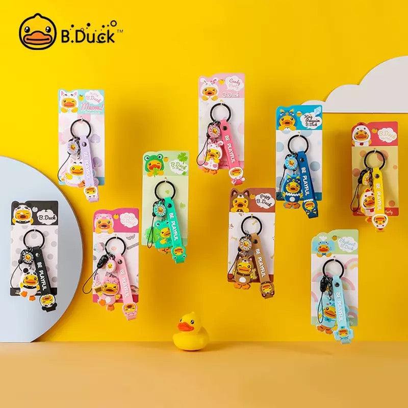 Porte Clefs Canard Pingouin