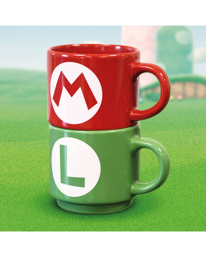 スーパーマリオ スタッキングマグセット - ルイージ＆マリオ