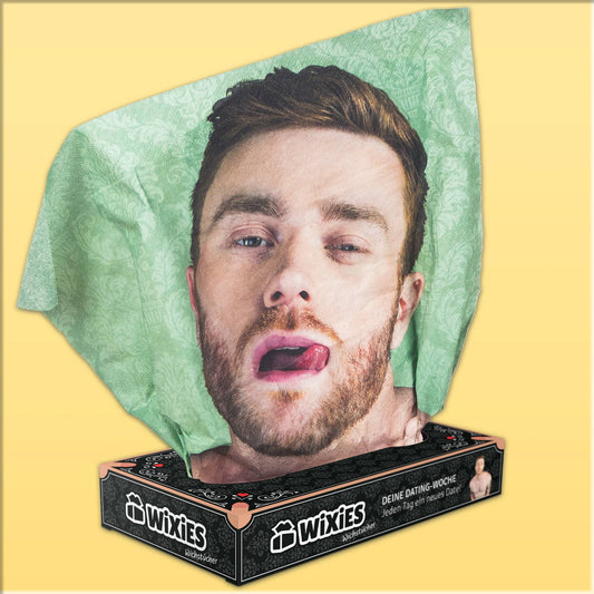 Boite de Mouchoirs Wixies Jerk Wipes - Hommes