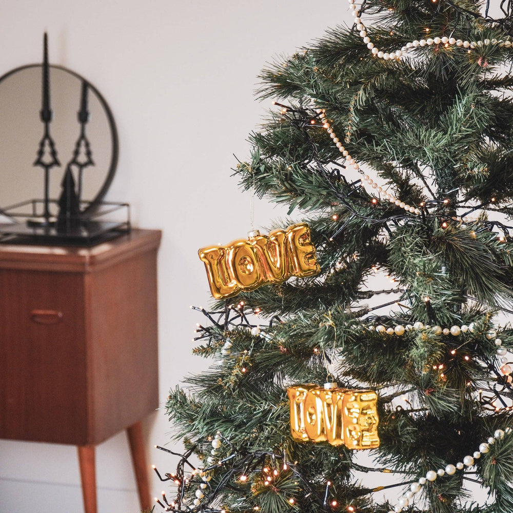 クソッ、金のクリスマスオーナメント