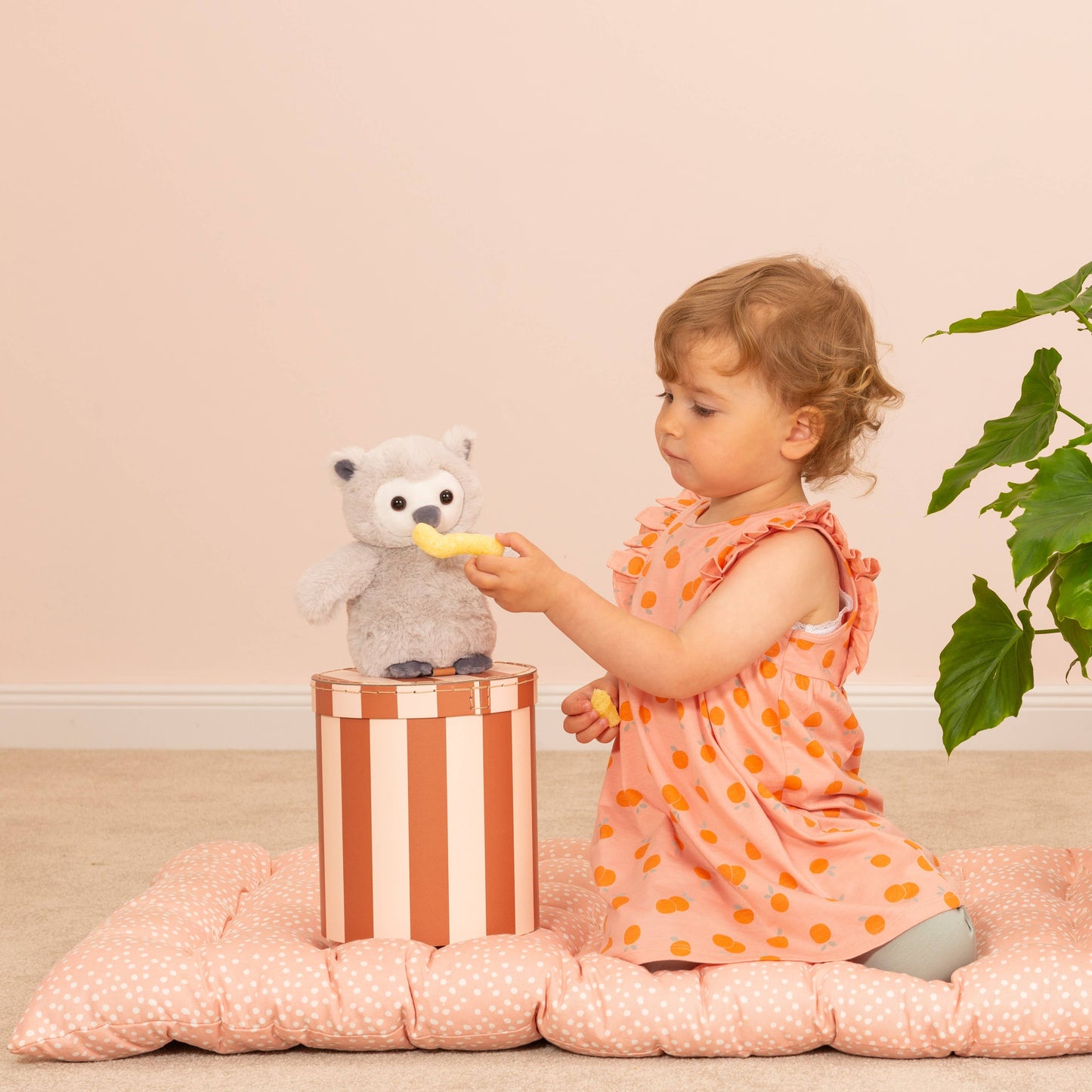 Olivia el búho de peluche