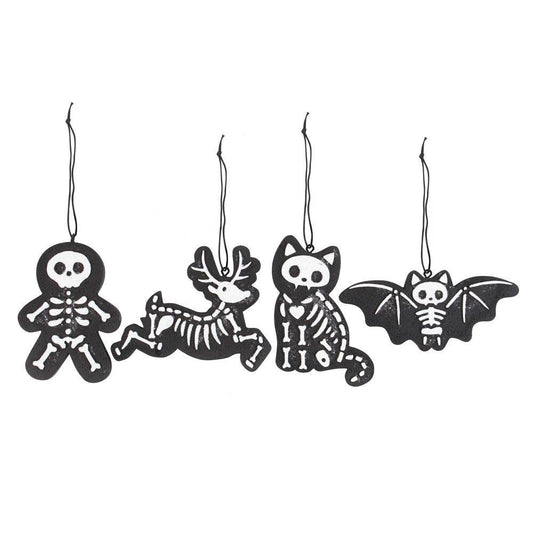 Gingerbread Skeleton Hanging Decorations
