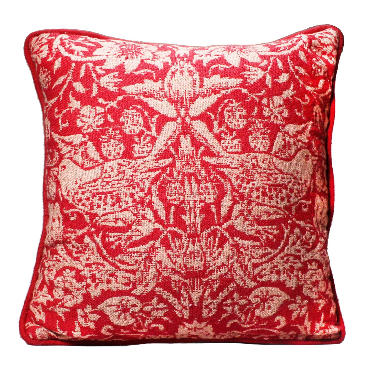 Coussin William Morris - Framboise Framboise