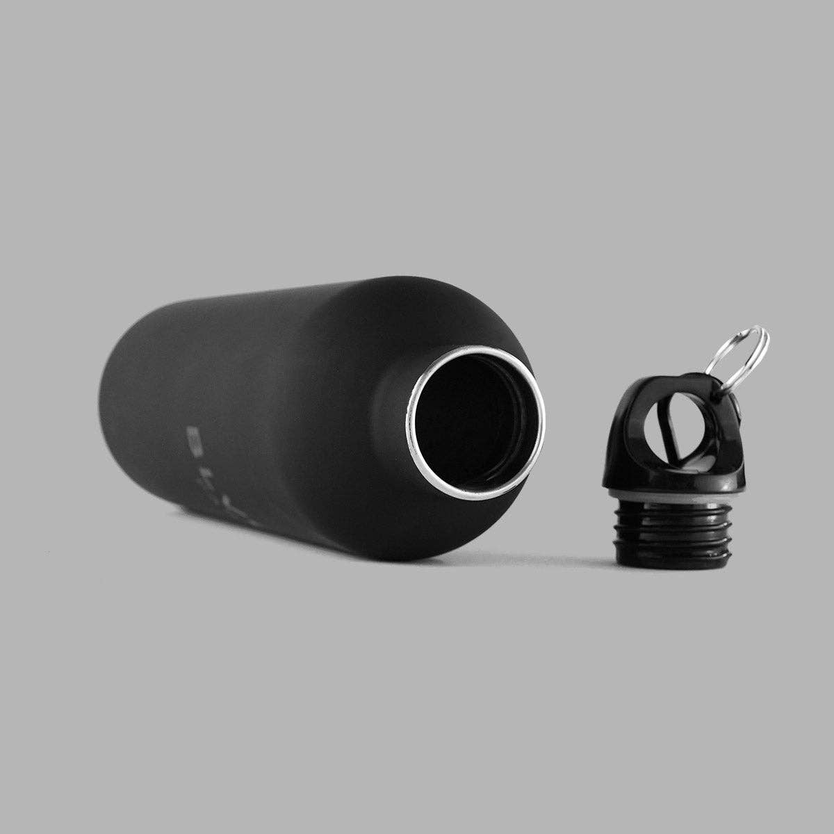 Skull Bottle Black