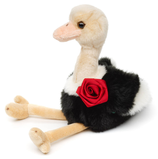 « Bouquet de fleurs » - bouquet d'oiseaux avec peluche rose rouge Uni Toys