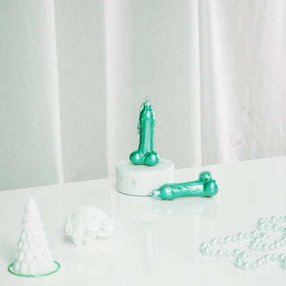 Bola navideña azul Zizi