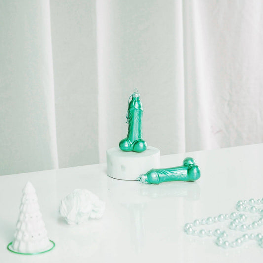 Bola navideña azul Zizi