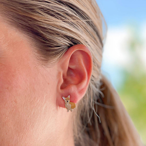 Pendientes de corgi