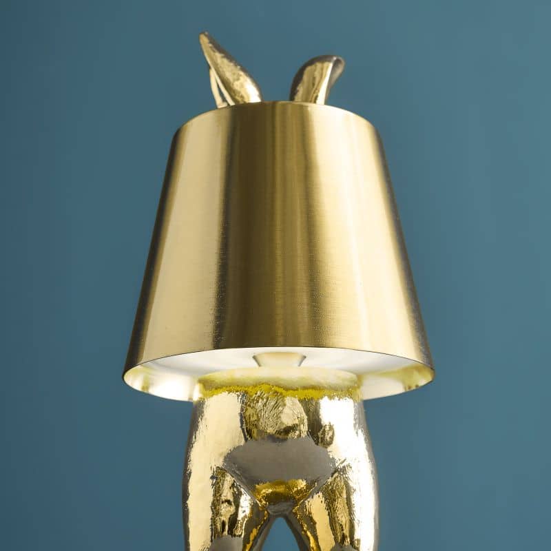 Lampe de table LED Hiding Rabbit, or