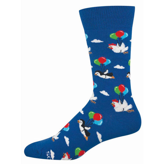 Chicken and Penguin Socks "I can fly!"