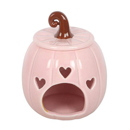 Brûle-parfum automnal citrouille rose m