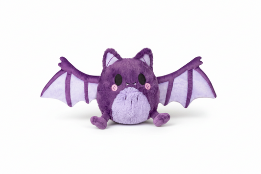 Mini morcego de peluche macio