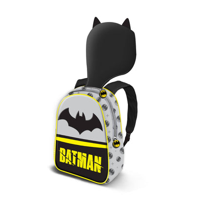 DC Comics Batman Chibi rugzak met capuchon, grijs