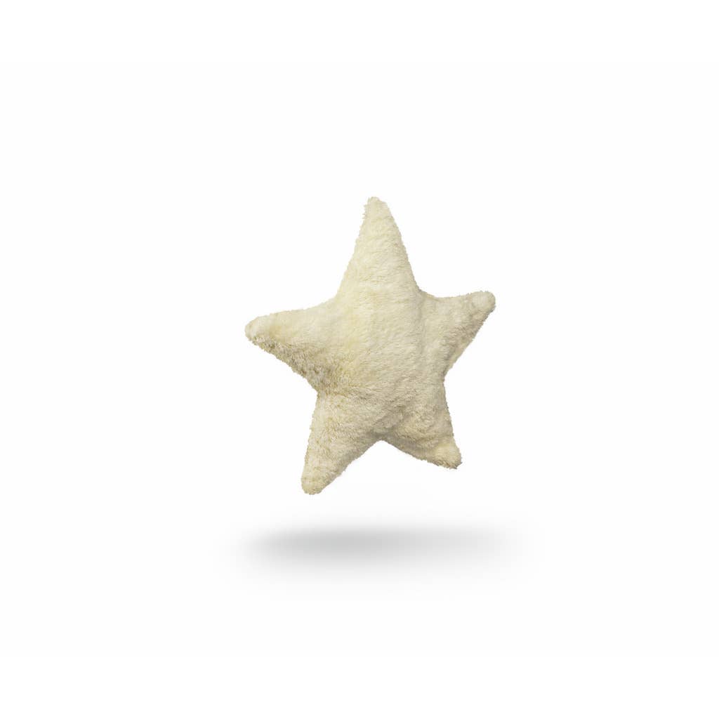 Coussin chauffant étoile | jaune clair