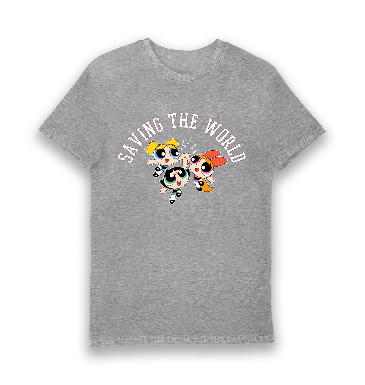 T-shirt adulte Powerpuff Girls Saving the World