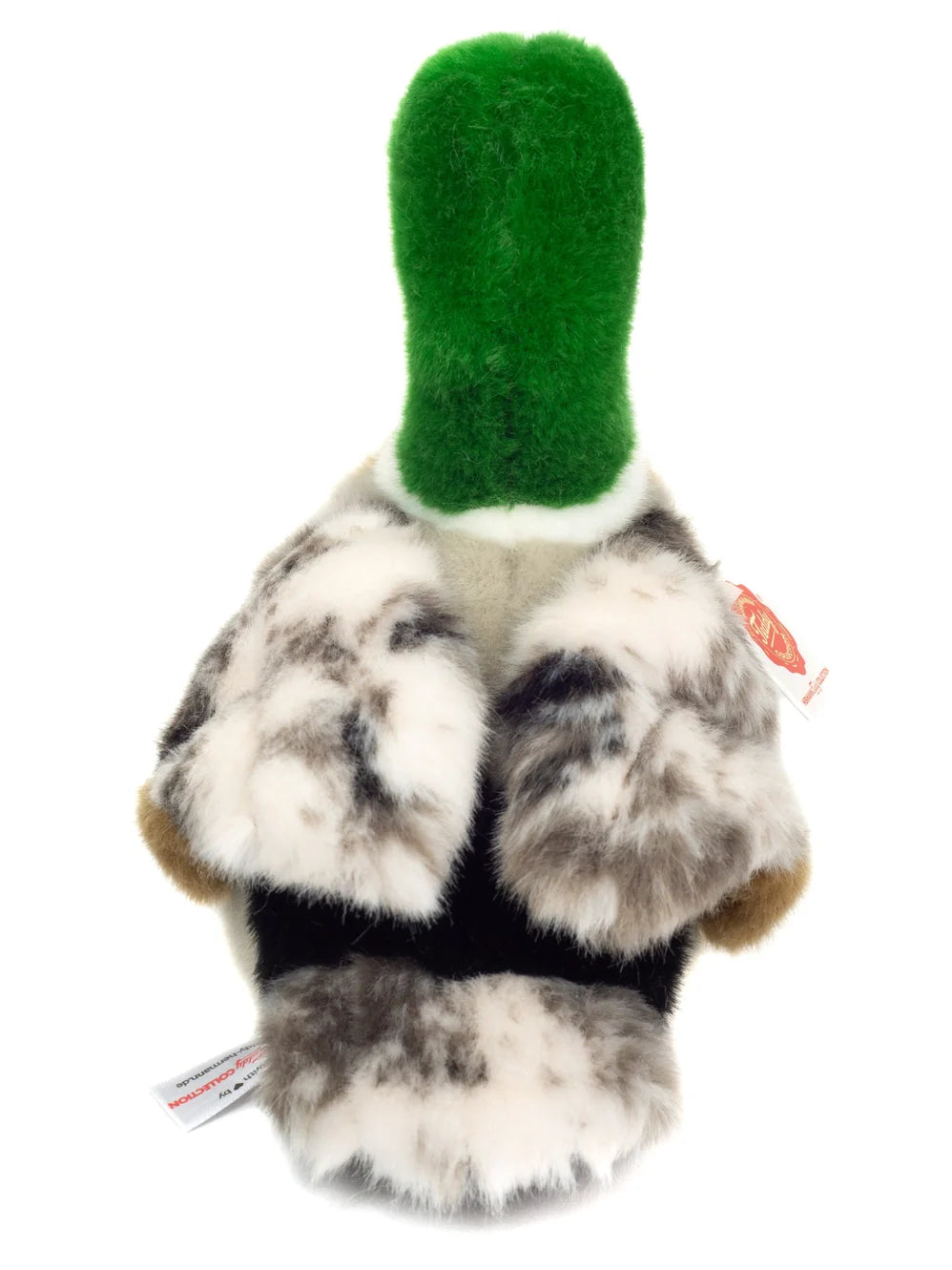 Brinquedo de peluche pato-real