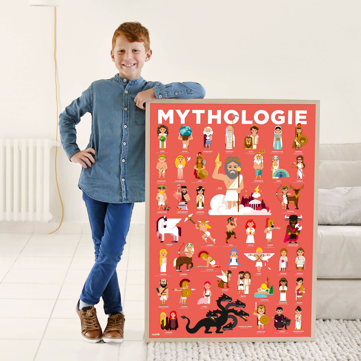 Mitología - Póster adhesivo - Discovery 7+