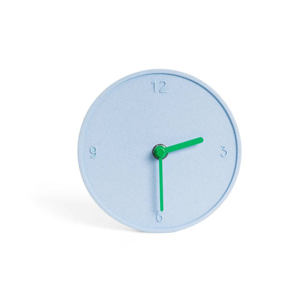 Horloge Ronde Brute Bleu Clair Helio Ferretti Vue 2