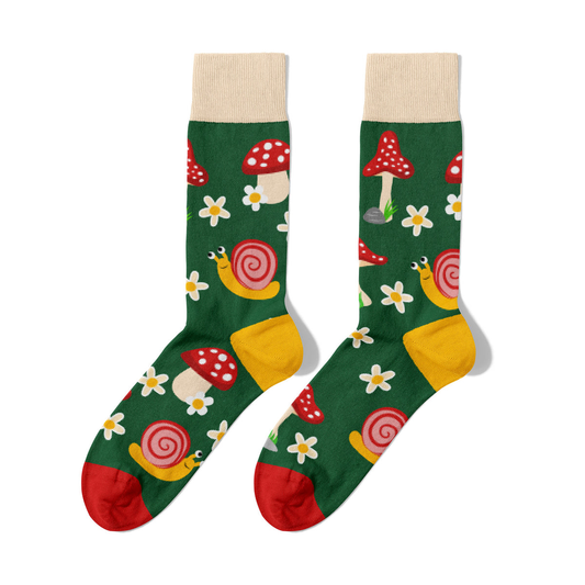 Chaussettes Champignons