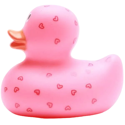 Canard Cœurs - rose