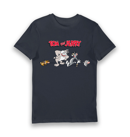 T-shirt adulte Tom et Jerry personnages