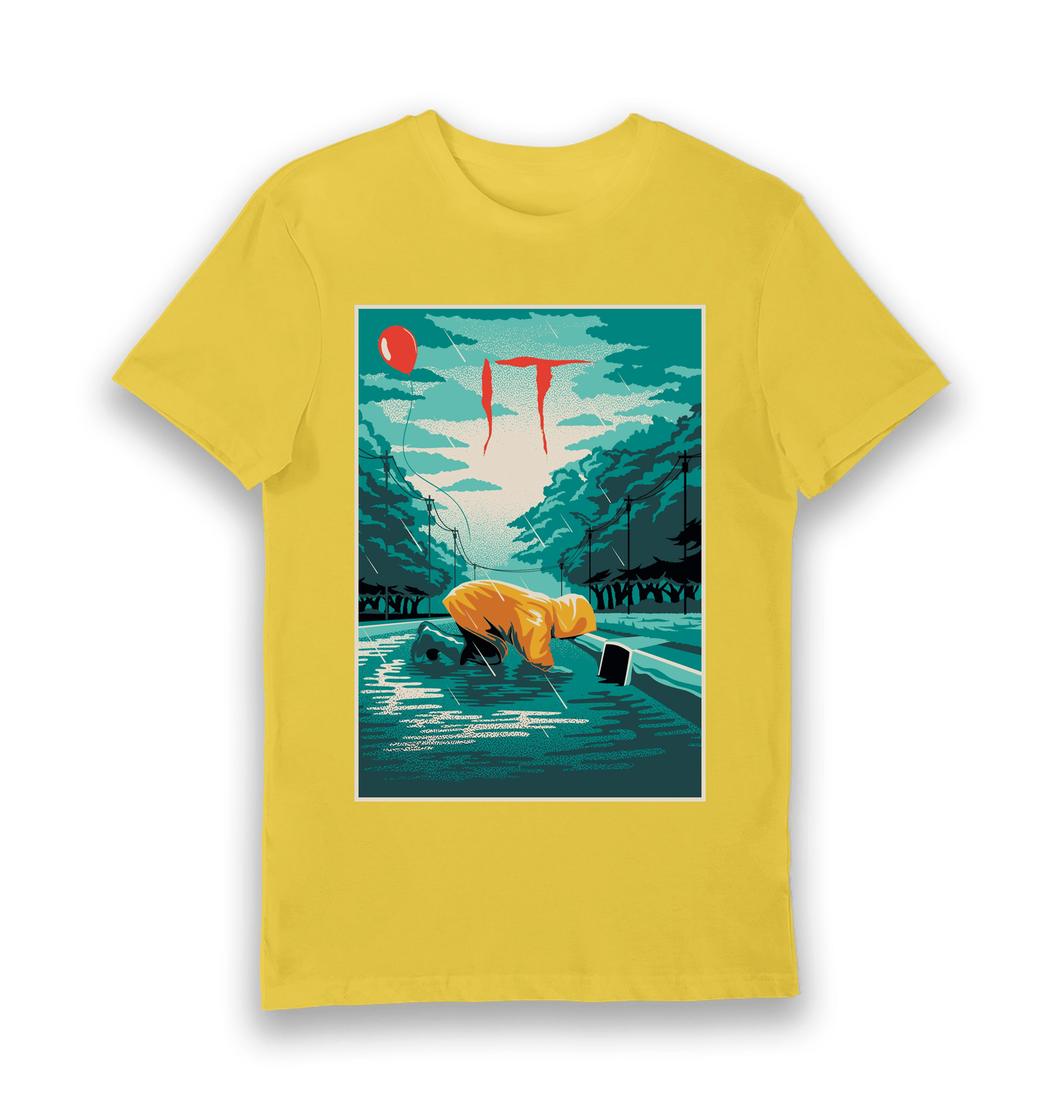 T-shirt adulte IT affiche Pennywise
