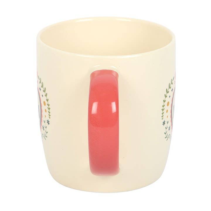 Mug Cœur Folk Maman – 350 ml