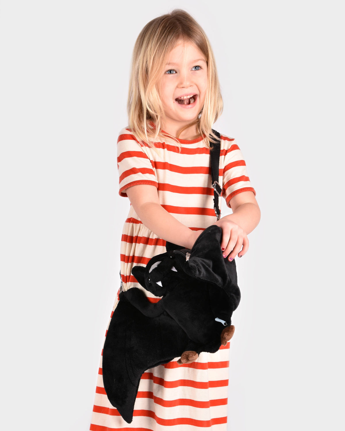 Sac chauve-souris avec 2 poches et bandoulière réglable 50 cm