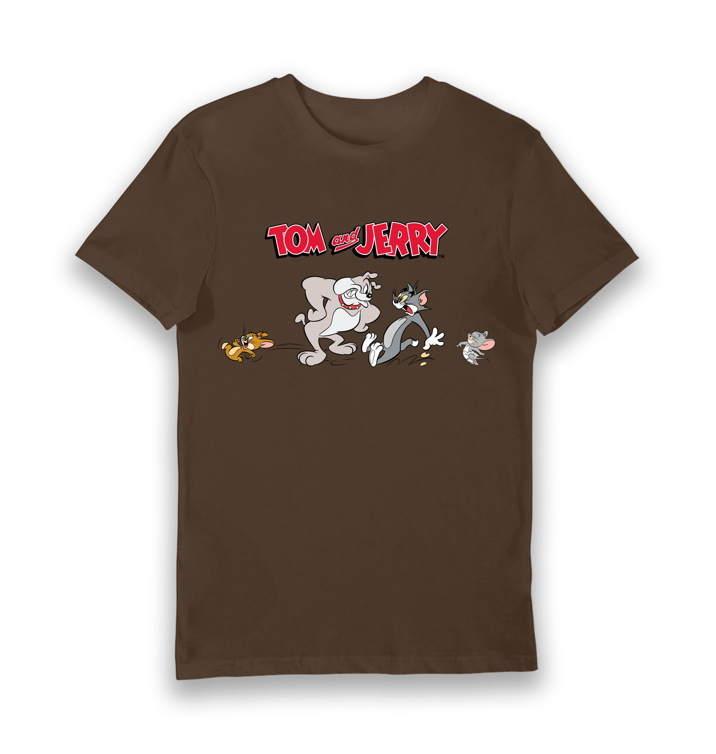 T-shirt adulte Tom et Jerry personnages