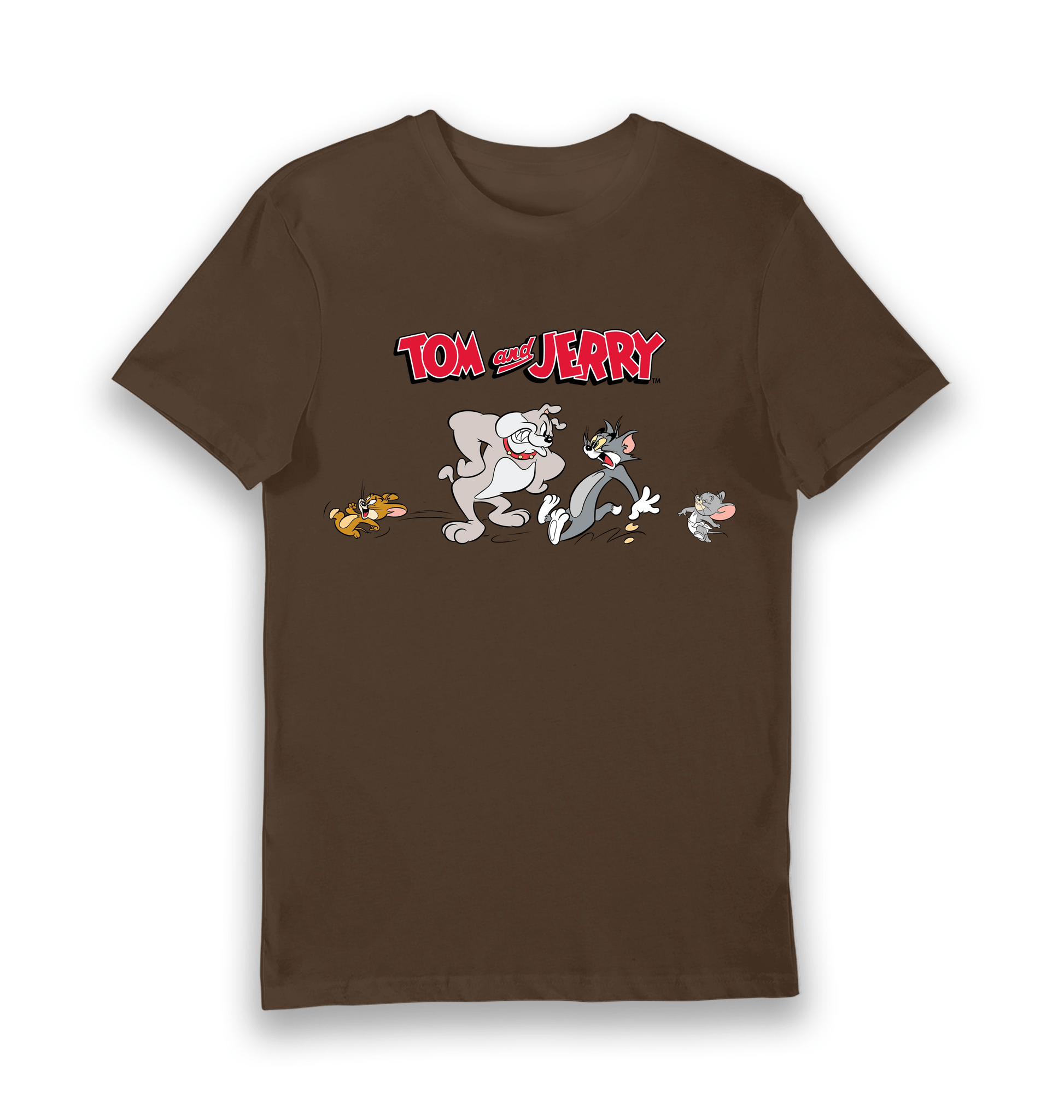 T-shirt adulte Tom et Jerry personnages