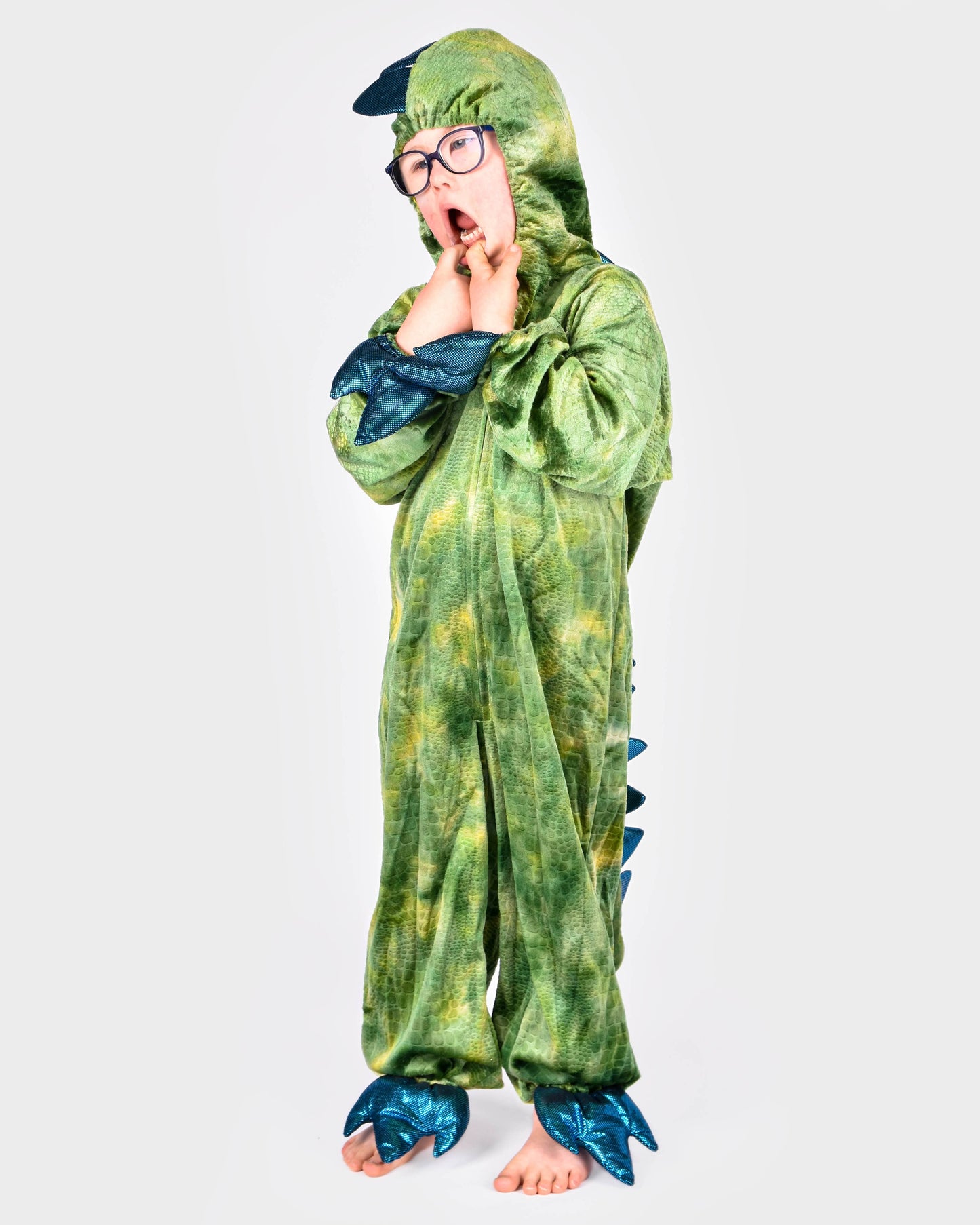 Costume de dinosaure 1 pièce 98-104 cl 2-4 ans