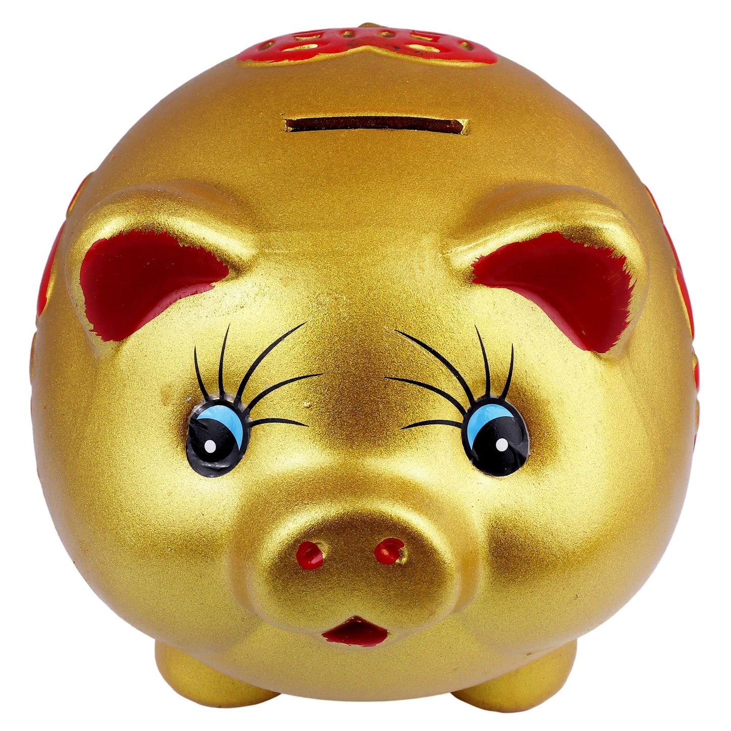 Golden Lucky Piggy Bank