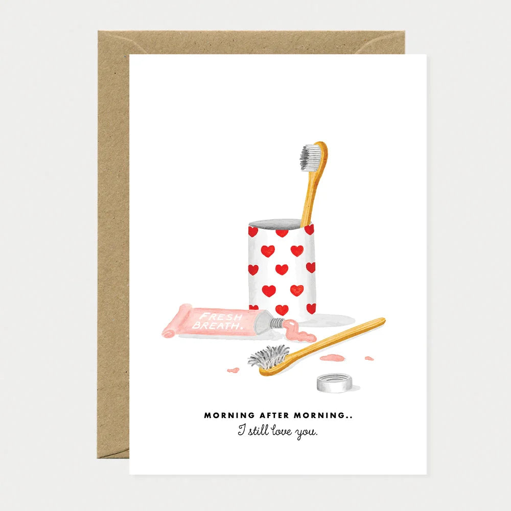 Morning after morning - Greeting card