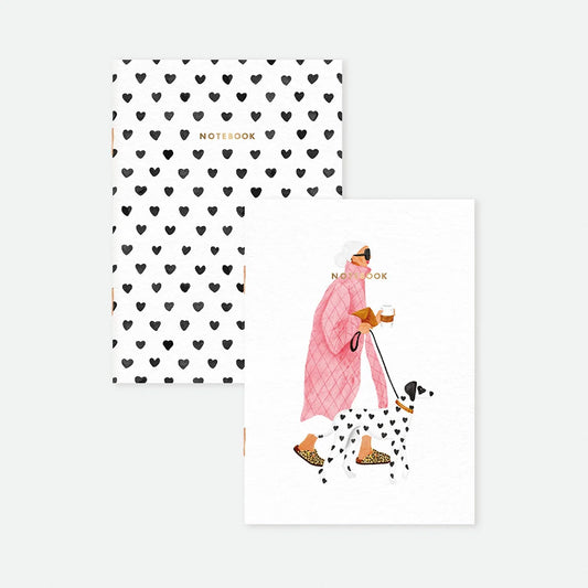 Dalmatian - Pocket Notebook A6 DUO